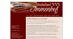 Desktop Screenshot of immenhof-sh.de